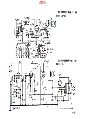 上海牌142型电路原理图.pdf