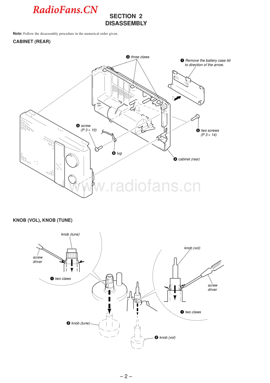 sony_icf-18_service_manual 电路图 维修原理图.pdf_第2页