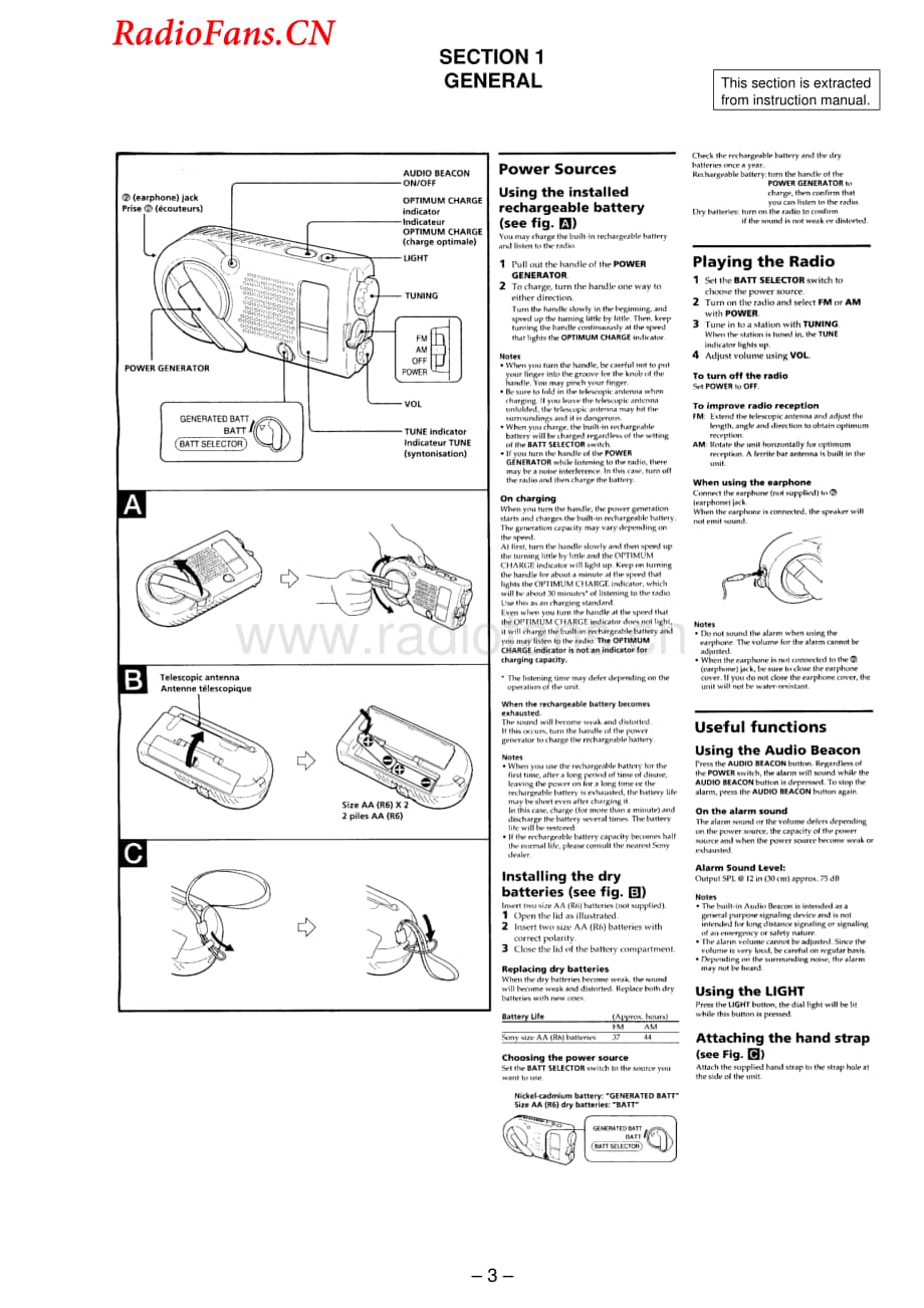 sony_icf-b200_service_manual 电路图 维修原理图.pdf_第3页