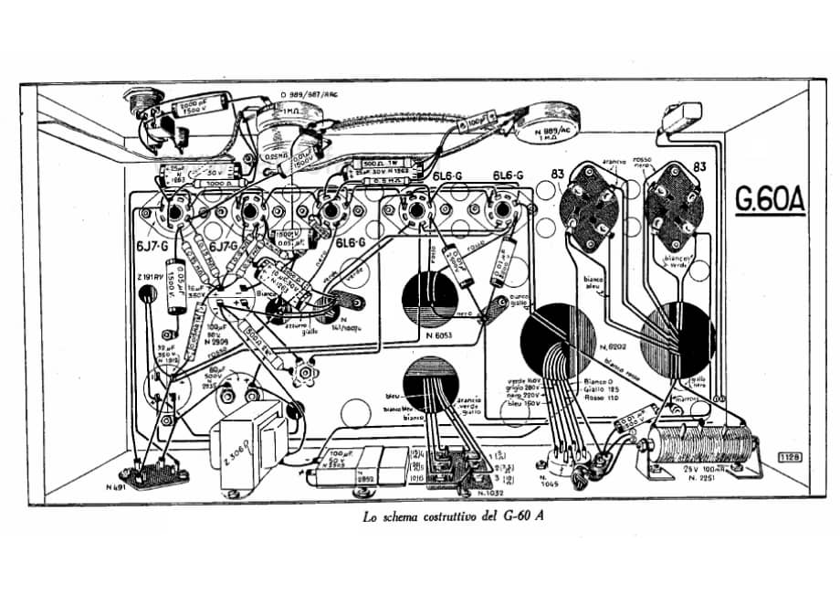 Geloso G60A Amplifier assembly 电路原理图.pdf_第1页