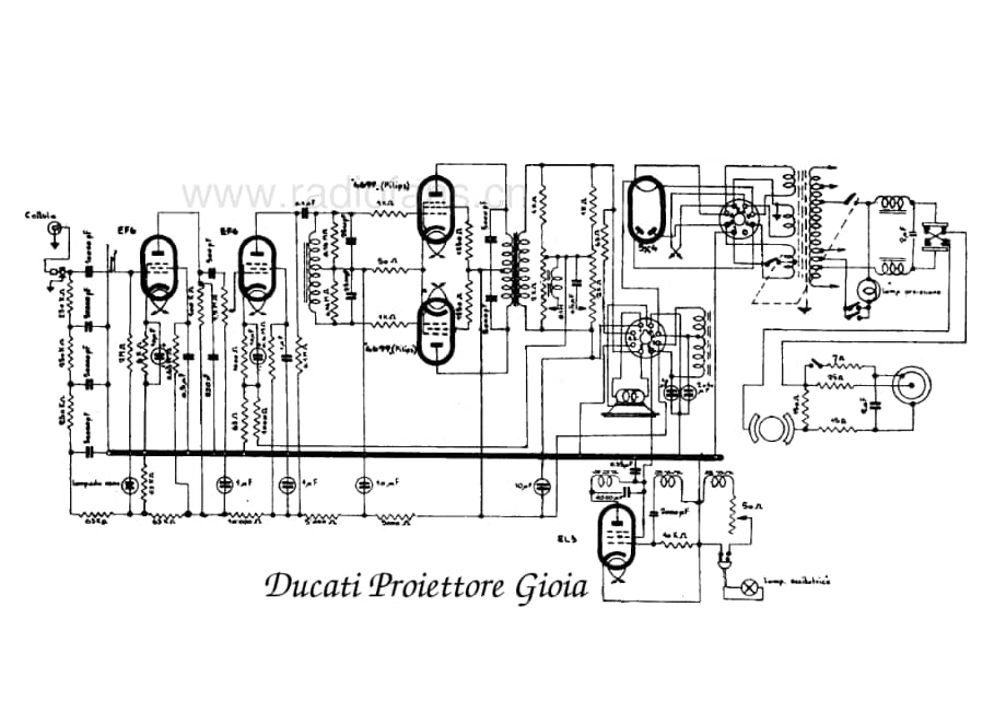 Ducati Gioia projector 电路原理图.pdf_第1页