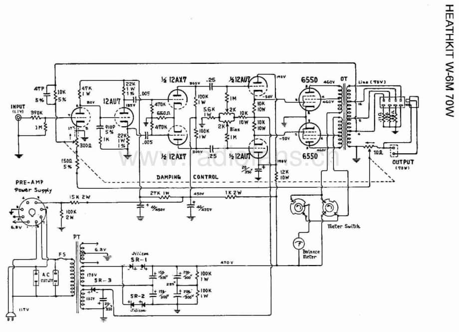 Heathkit W6M 电路原理图.pdf_第1页