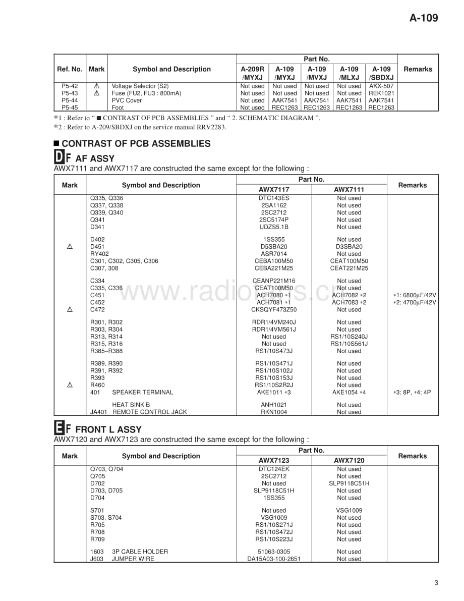 Pioneer A-109_RRV2284 电路原理图.pdf_第3页