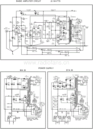 Radford STA25 电路原理图.pdf