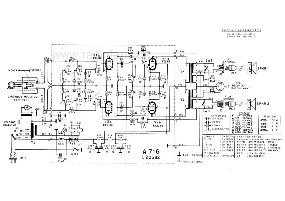 Lesa LF 380 Stereo Topazio fonovaligia 电路原理图.pdf_第1页