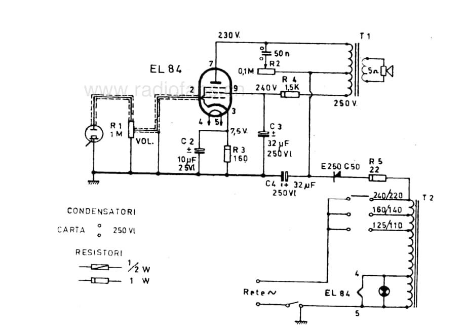 Farfisa Farfisino NL 电路原理图.pdf_第1页