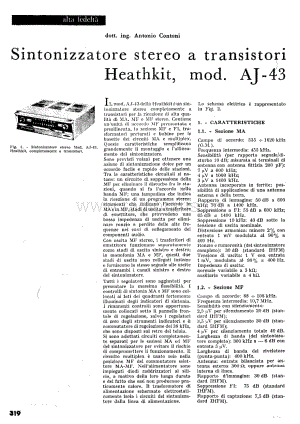 Heathkit AJ-43 stereo tuner article ITA 电路原理图.pdf