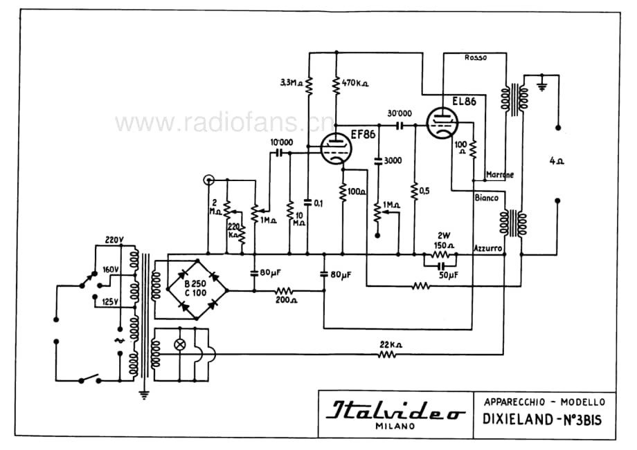 Italvideo Dixieland 3bis fonovaligia 电路原理图.pdf_第1页