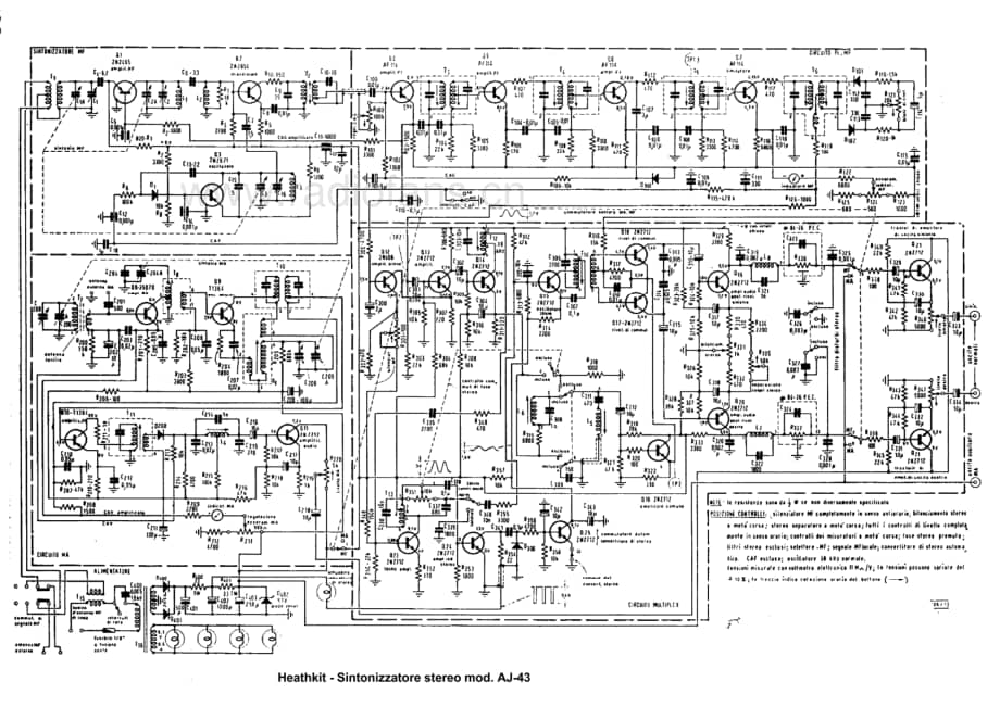 Heathkit AJ-43 stereo tuner 电路原理图.pdf_第1页