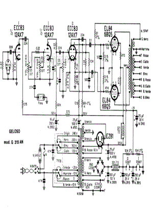 Geloso G215AN Amplifier 电路原理图.pdf