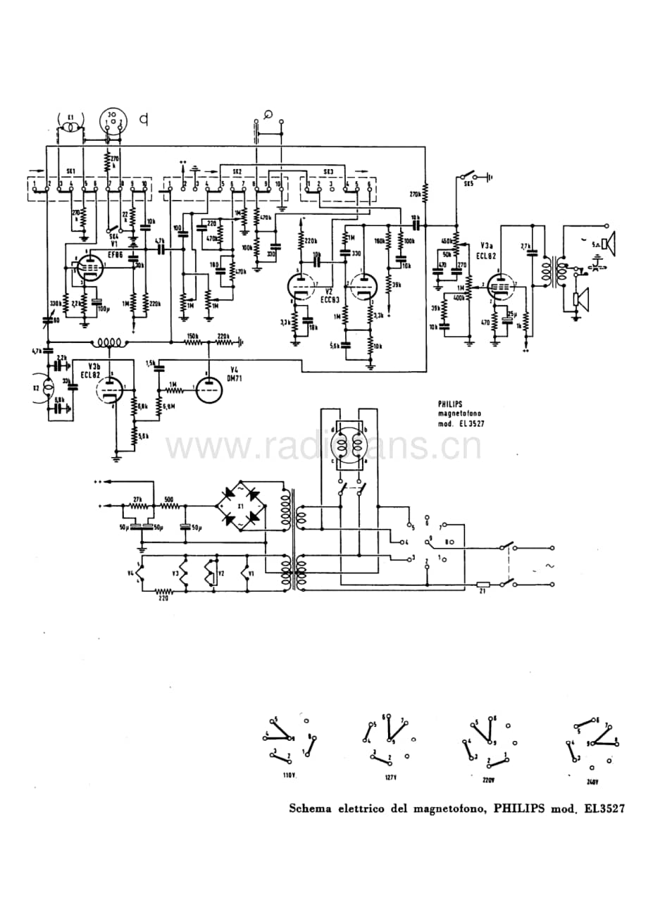 Philips EL3527 recorder alternate 电路原理图.pdf_第1页