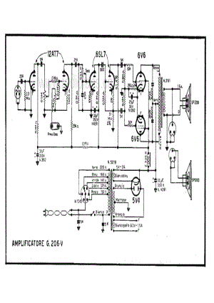 Geloso G206V Amplifier 电路原理图.pdf