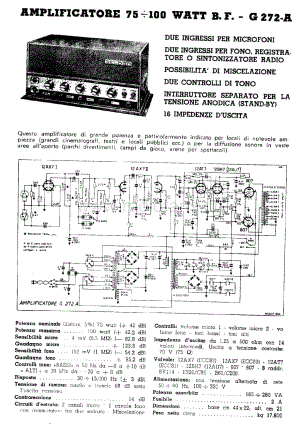 Geloso G272A Amplifier 电路原理图.pdf