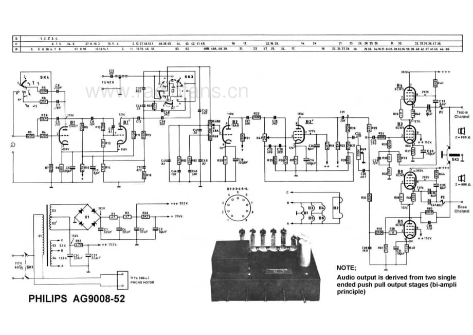 Philips AG9008-52 电路原理图.pdf_第1页