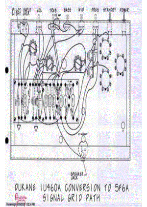 Dukane 1U460 to 5F6A conversion 电路原理图.pdf