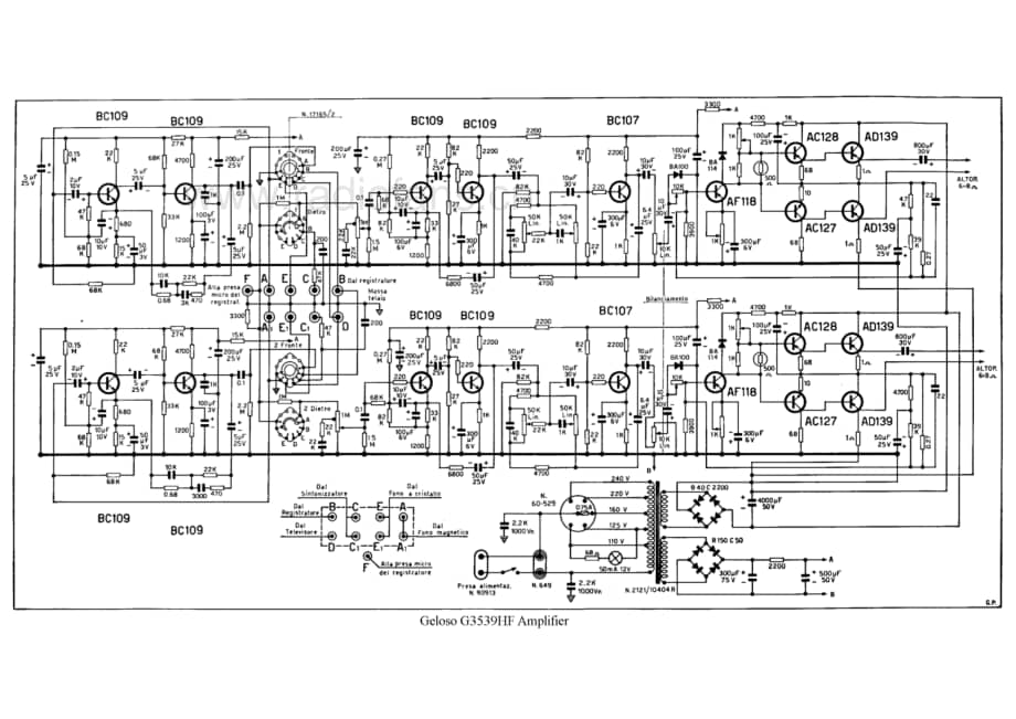 Geloso G3539HF Amplifier 电路原理图.pdf_第1页