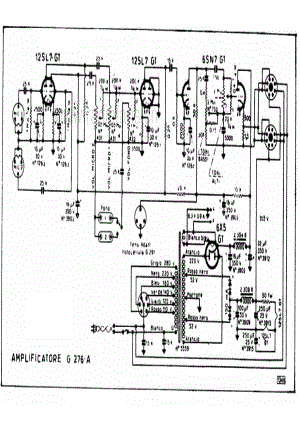 Geloso G276A Preamplifier 电路原理图.pdf