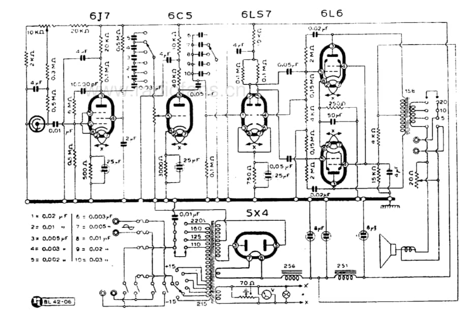 Prevost 201 amplifier 电路原理图.pdf_第1页