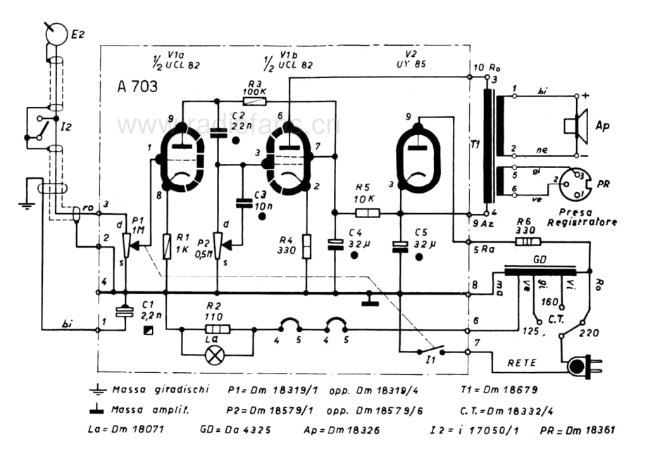 Lesa LF50 LF260A fonovaligie 电路原理图.pdf_第1页