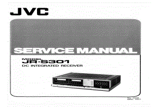 JVC JR-S301 Tuner service manual 电路原理图.pdf