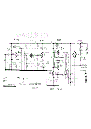 Geloso G1-2010 Amplifier 电路原理图.pdf