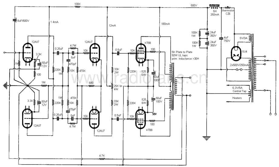 Genelex50W 电路原理图.pdf_第1页