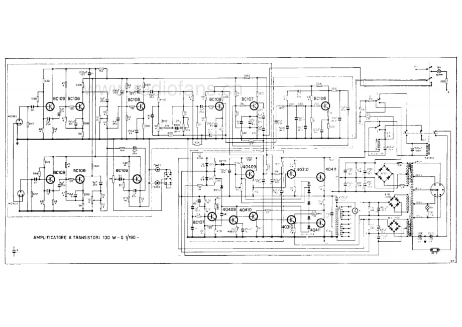 Geloso G1-190 Amplifier 电路原理图.pdf_第1页