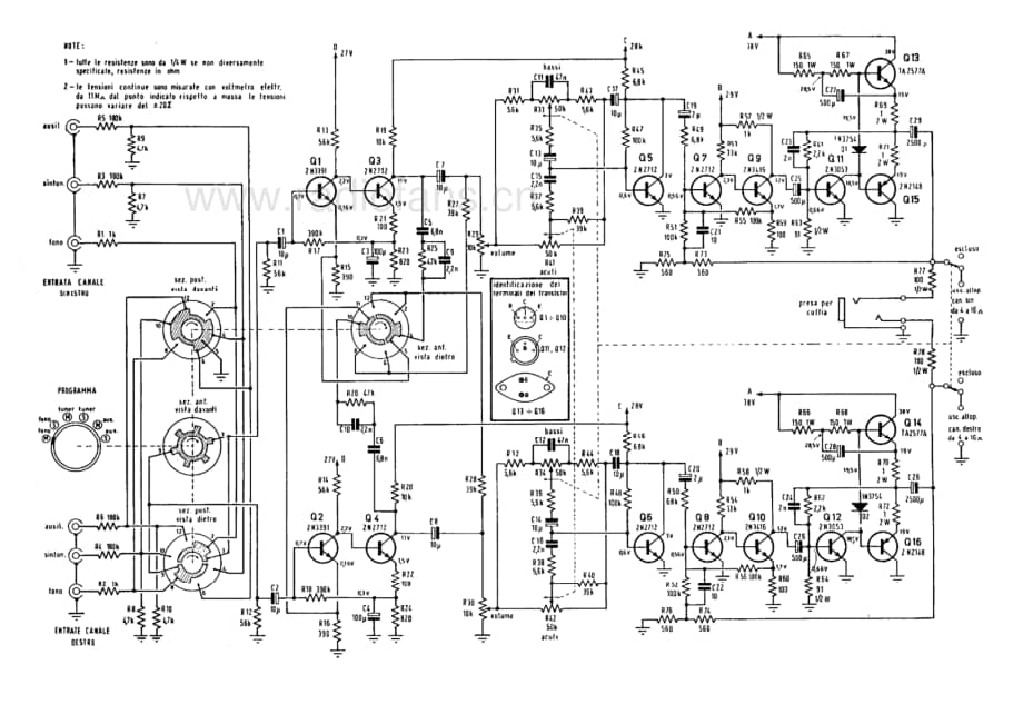 Heathkit AA-14E stereo amplifier 电路原理图.pdf_第1页