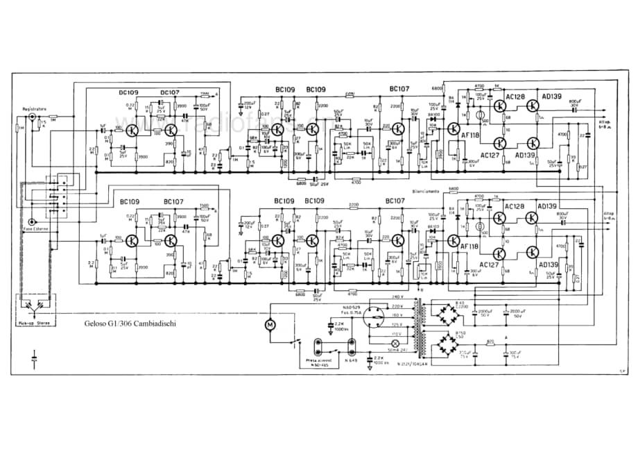 Geloso G1-306 Cambiadischi 电路原理图.pdf_第1页