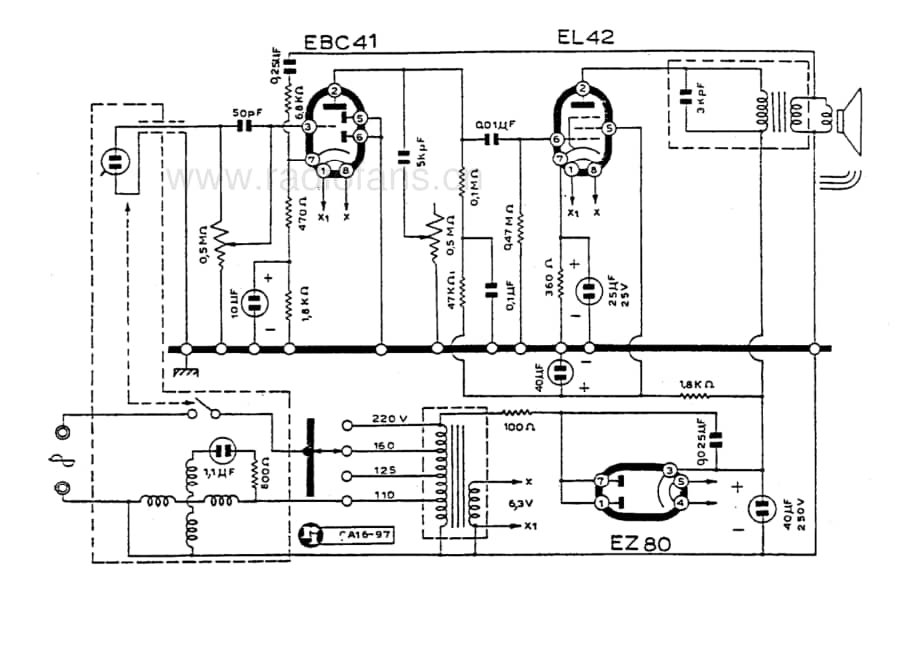 Voce del Padrone 306 schematics 电路原理图.pdf_第1页