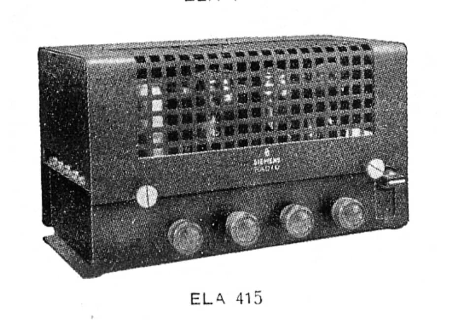 Siemens ELA415 amplifier picture 电路原理图.pdf_第1页