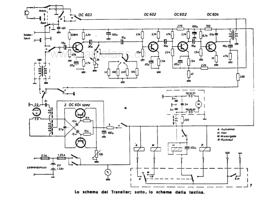 Telefunken Traveller dictatophone alternate 电路原理图.pdf_第1页