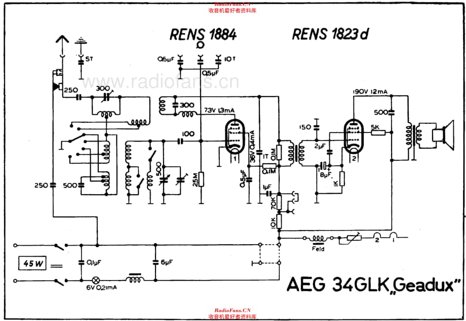 AEG 34GL 电路原理图.pdf_第1页