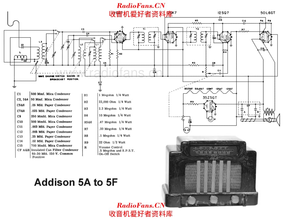 Addison 5A-5F 电路原理图.pdf_第1页