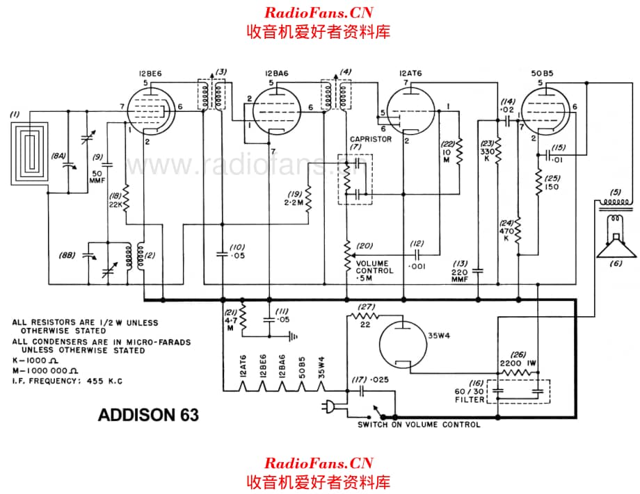 Addison 63 电路原理图.pdf_第1页