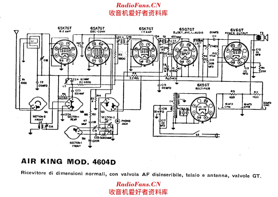 Air King 4604D 电路原理图.pdf_第1页