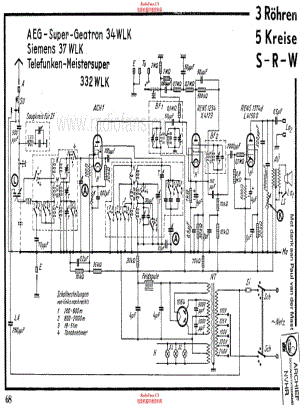 AEG 34WLK 电路原理图.pdf