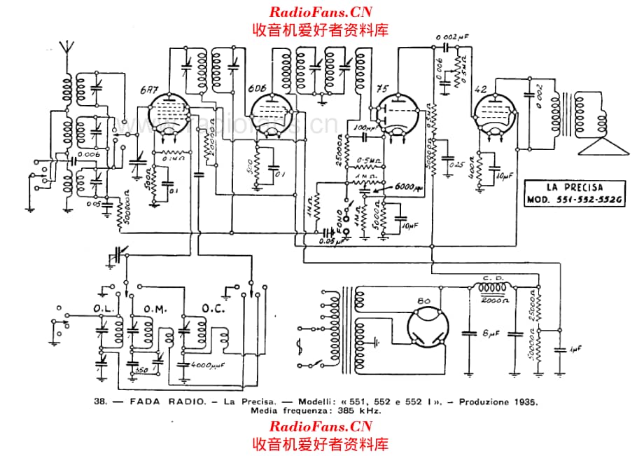 Fada 551 552 552I 电路原理图.pdf_第1页