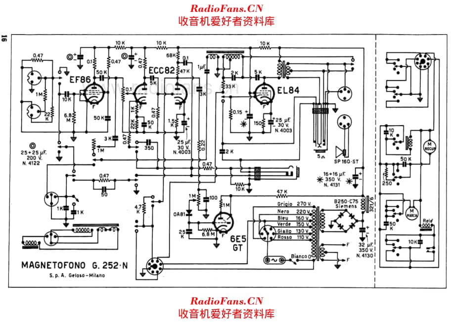 Geloso G252 Recorder 电路原理图.pdf_第1页