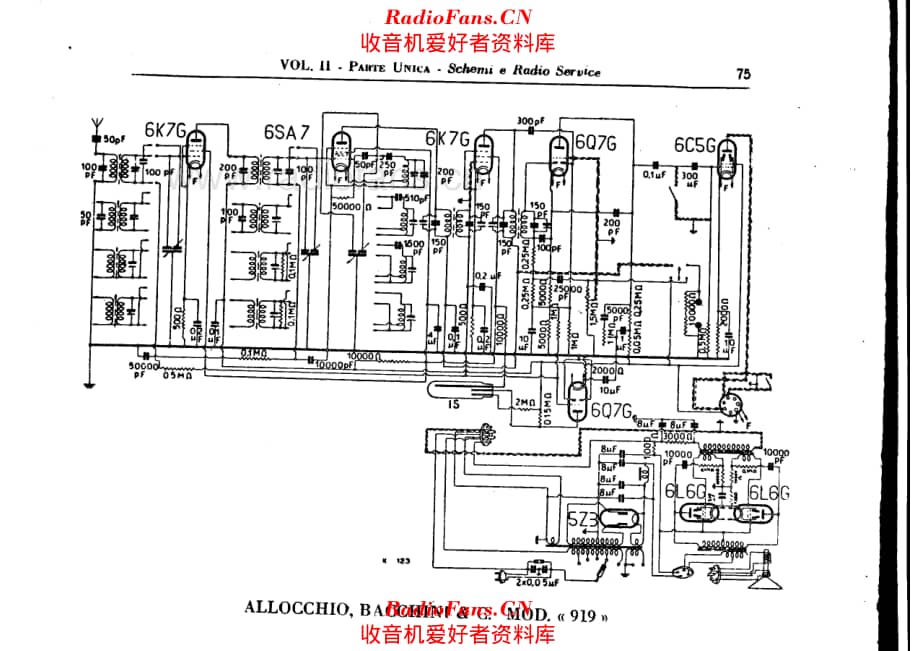 Allocchio Bacchini 919 电路原理图.pdf_第1页