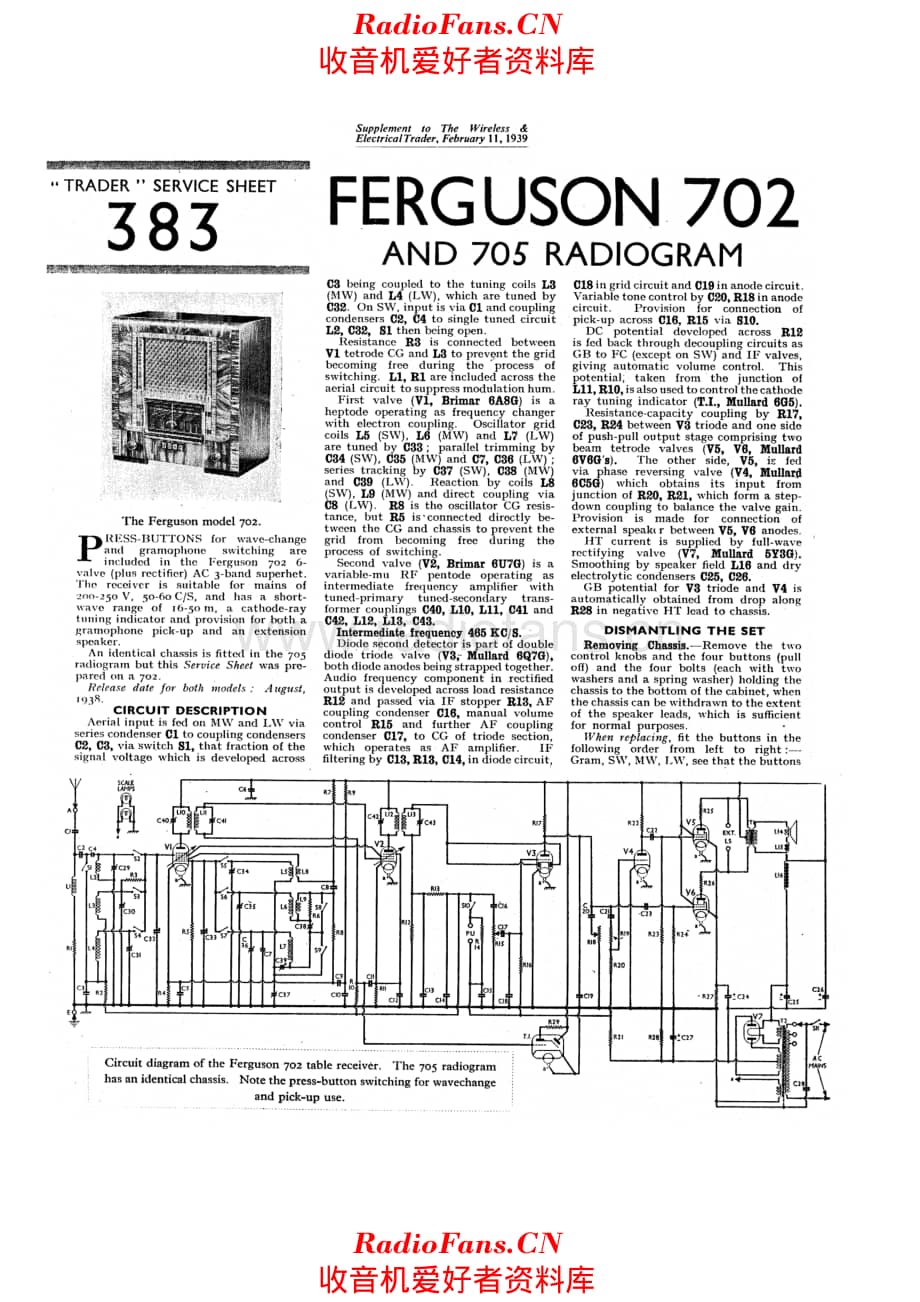 Ferguson 702 电路原理图.pdf_第1页