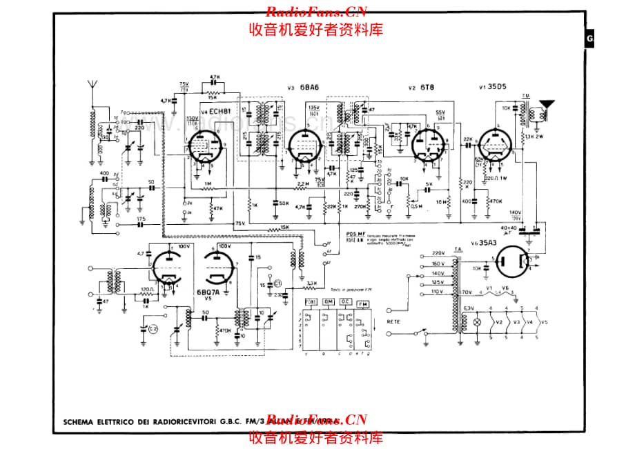 GBC FM-3 Allan FM-199-A 电路原理图.pdf_第1页