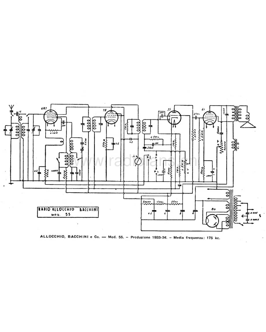 Allocchio Bacchini 55 电路原理图.pdf_第1页