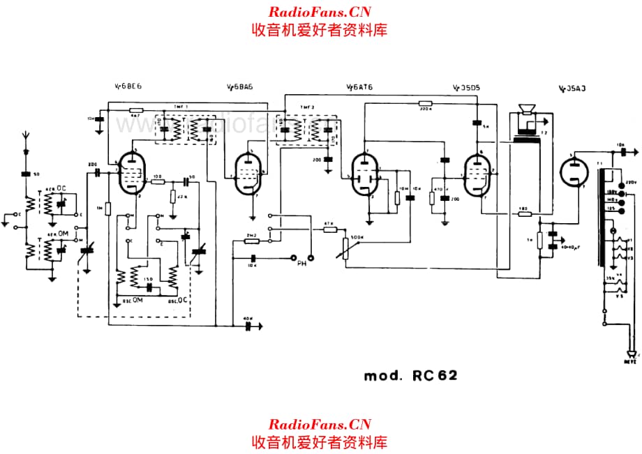 Europhon RC62 电路原理图.pdf_第1页