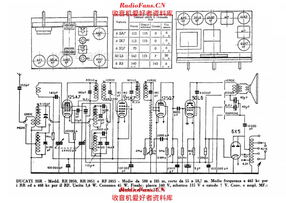 Ducati RR2050 RR2051 RR2055 电路原理图.pdf_第1页