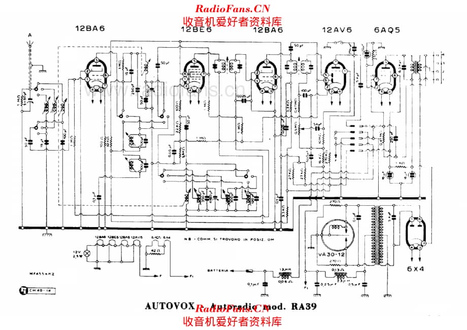 Autovox RA39 电路原理图.pdf_第1页