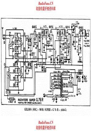 Geloso Super G76R (6A8G) 电路原理图.pdf