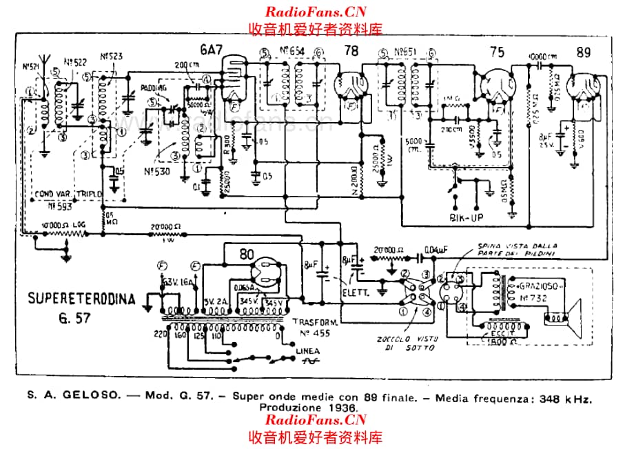 Geloso G57 电路原理图.pdf_第1页