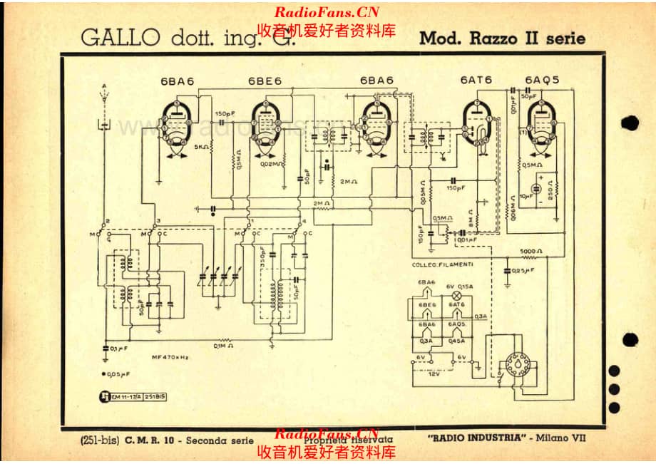 Gallo Razzo II serie 电路原理图.pdf_第1页