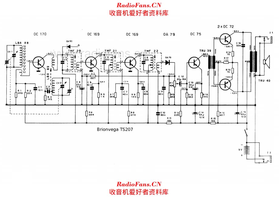 Brionvega TS207 电路原理图.pdf_第1页